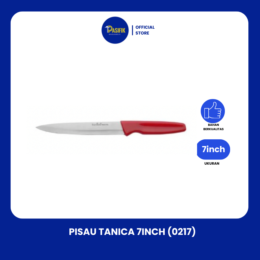 Tanica Pisau 0217 Slicer / Slicing Knife Pisau Iris Tanica 7"