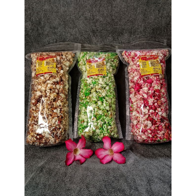 

Popcorn 3puck pipcron makanan sehat pop corn cemilan ringan cemilan kekinian