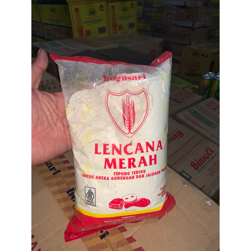 

Tepung Lencana Merah 1Kg