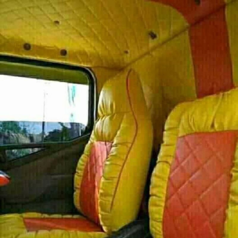 sarung jok full ruangan truk canter 125ps