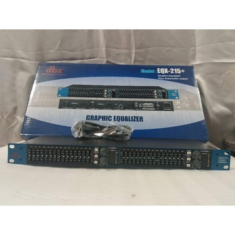 DBX Equalizer EQX 215 + Subwoofer / DBX EQX 215+/ DBX EQX215+Subwoofer