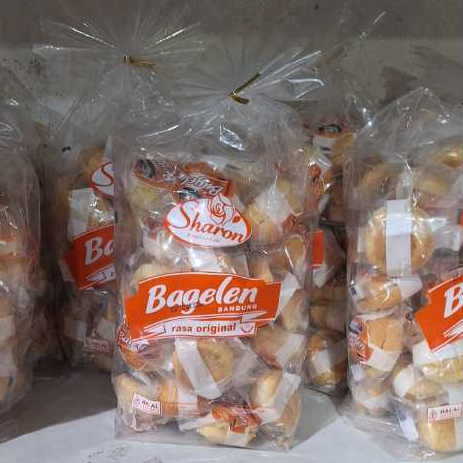 

ROTI BAGELEN KERING 1 pack isi 30 pcs Original - Bagelen Sharon Sini Nyemil Camilan