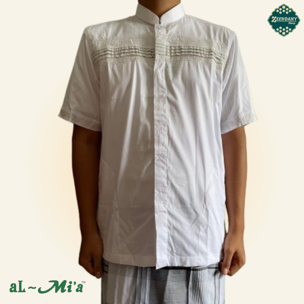 NEW BAJU KOKO AL MIA MT ARAFAH ORIGINAL/ LENGAN PENDEK , size -M