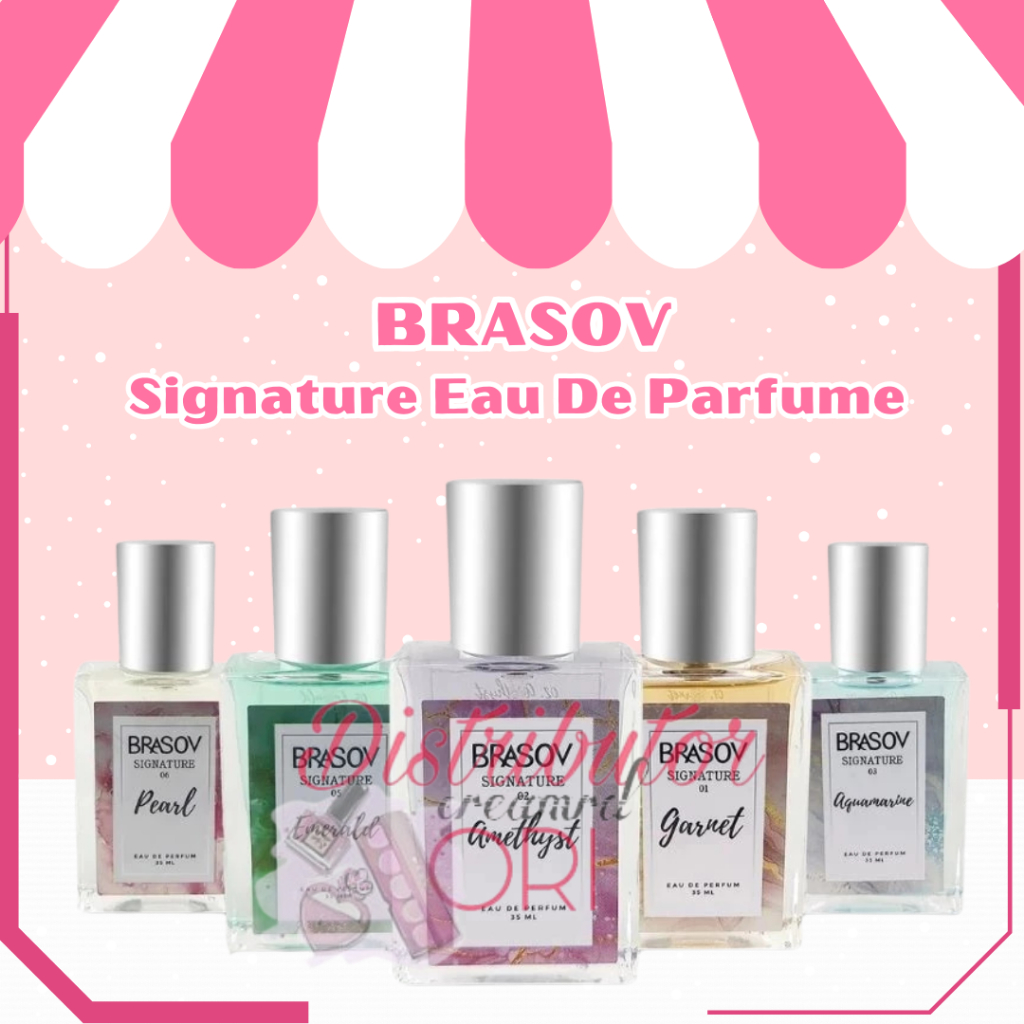 PARFUM BRASOV ORIGINAL ] Parfum Tahan Lama Eau De Parfume Signature 35ML | Minyak wangi | Pewangi Tu