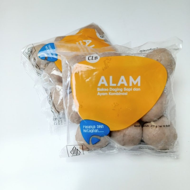 

MOOJOK-Baso Alam CLB 10 Bakso ukuran sedang daging sapi Kombinasi halus enak kenyal instant delivery