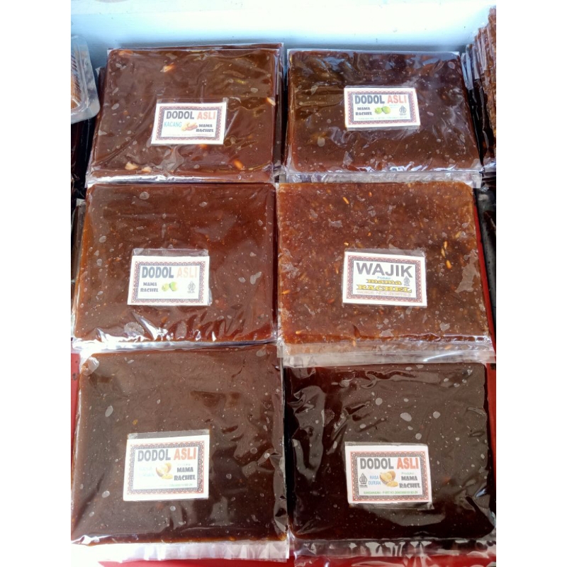 

Dodol & Wajik asli kandangan/tersedia 5 Rasa(100-110gr )