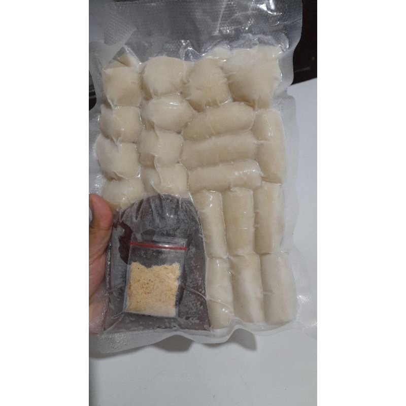 

Pempek mini frozen isi 20 pcs (selam & lenjer @10 pcs)