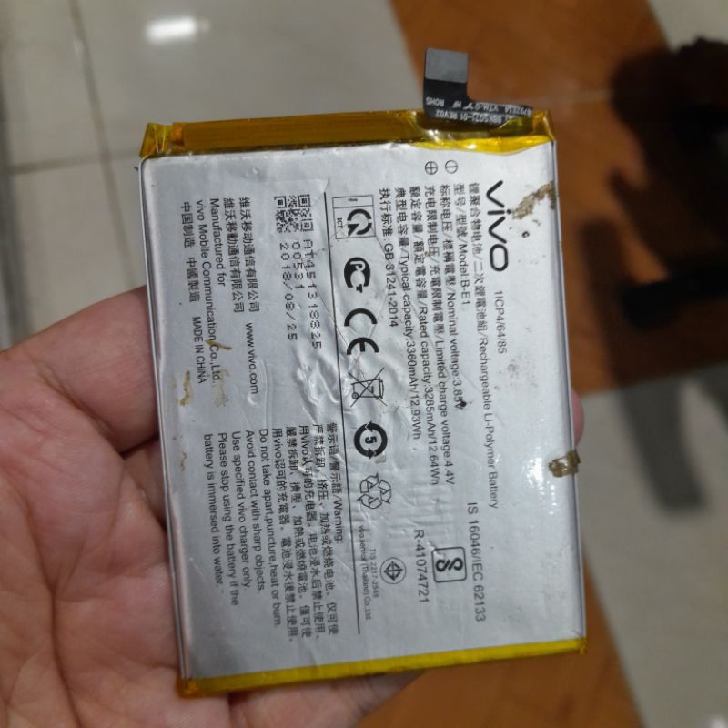 BATRE VIVO Y71,Y71i original cabutan