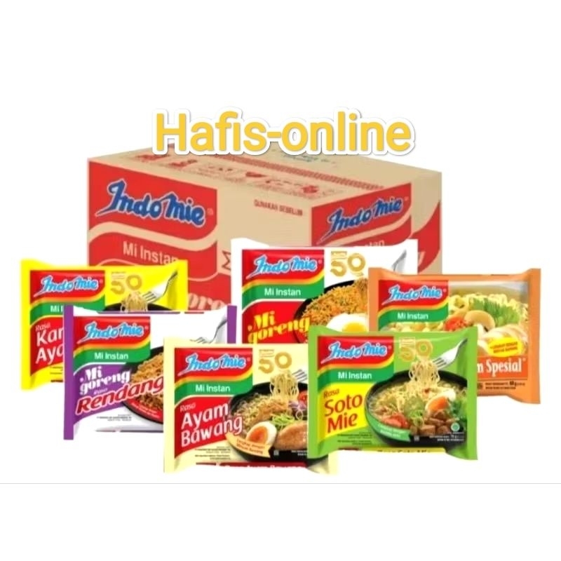 

Indomie all varian 1 dus 40 pcs
