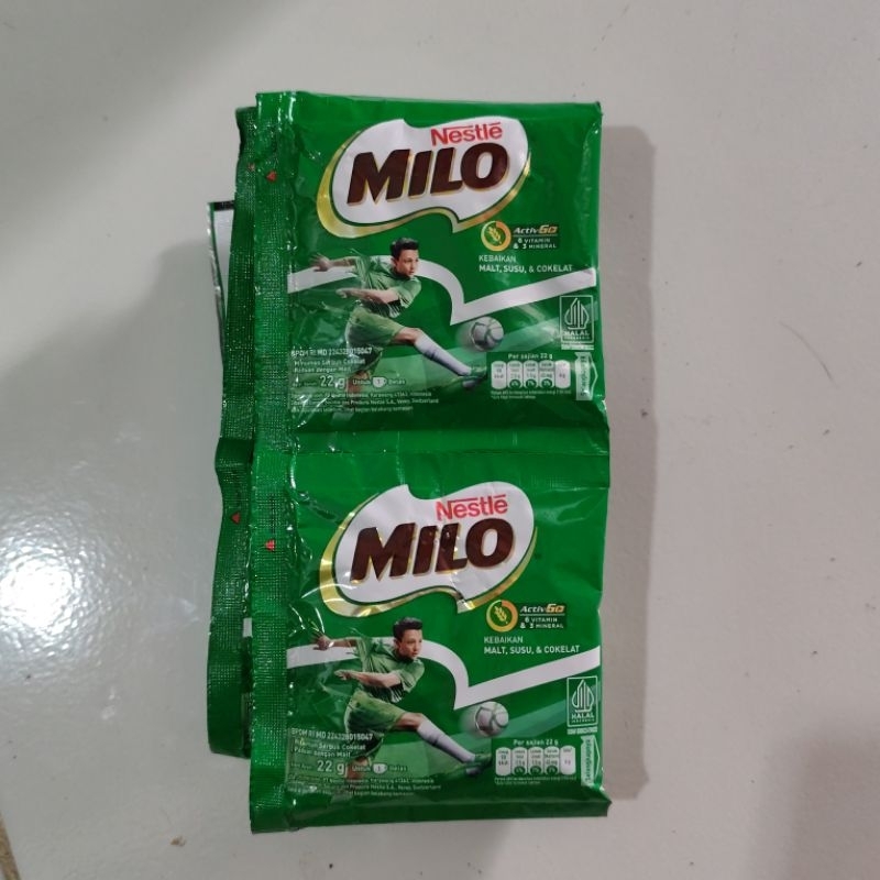 

Milo sachet 10 x 22 gram