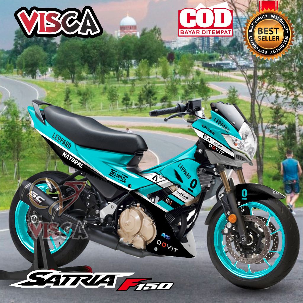 Decal Satria Fu Barong 2012 Full Body Stiker Satria Fu Barong 2012 Full Body Striping Satria Fu Baro