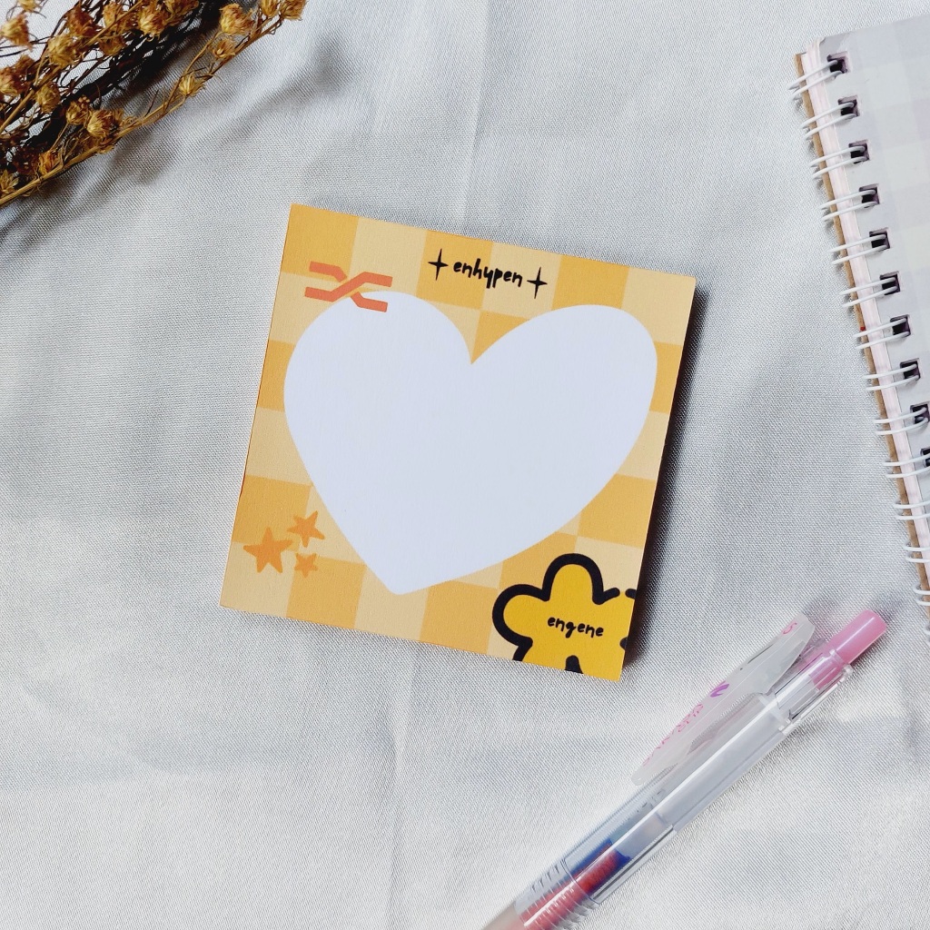 MEMOPAD / NOTEPAD KPOP ENHYPEN [30 Lembar]