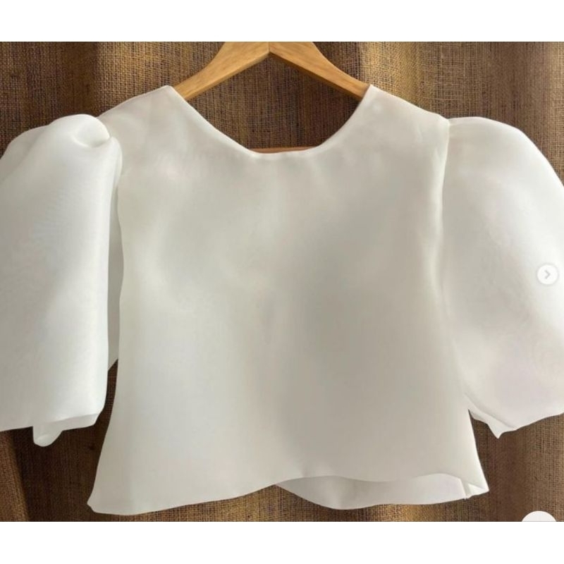 BAJU CROP ORGANZA WASE II ORGANZA CROP TOP II ORGANZA CROP TERBARU II CROP TOP PESTA