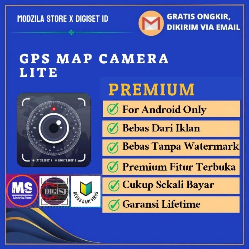 Lifetime GPS map camera lite Aplikasi GPS map camera lite timestamp- Modzila store