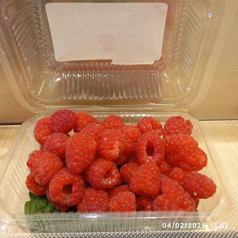 

RASPBERRY SEGAR 125 GRAM FRESH