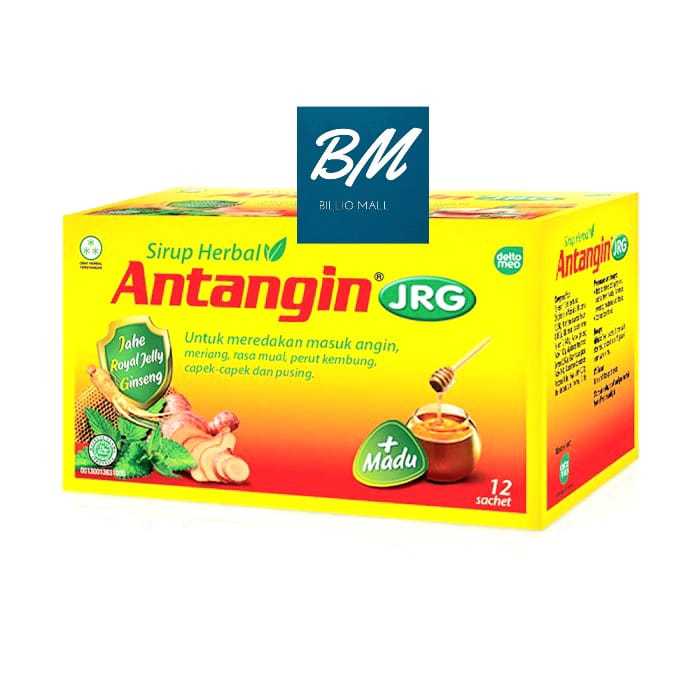 

Antangin JRG Cair + Madu 1 Box (isi 12 Sachet)