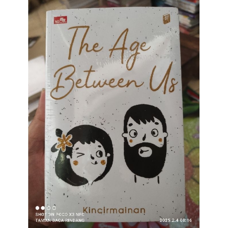 THE AGE BETWEEN US. KINCIRMAINAN. novel. promo