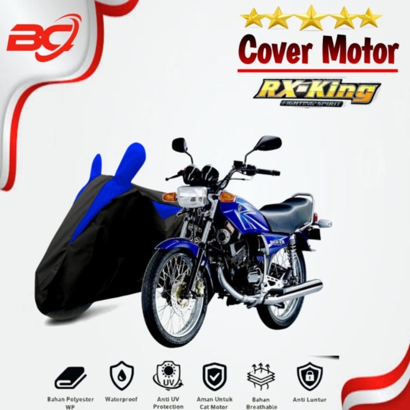 sarung motor waterproof YAMAHA RX KING,NEW RX KING,RX SPECIAL,RXZ cover motor waterproof,penutup mot