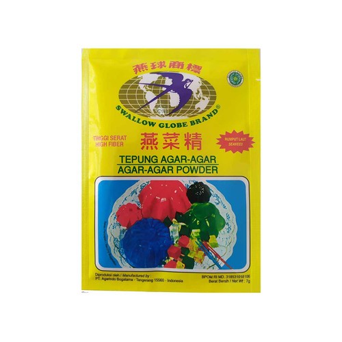 

SWALLOW AGAR-AGAR S.G COKLAT 7 GR 8997220180150