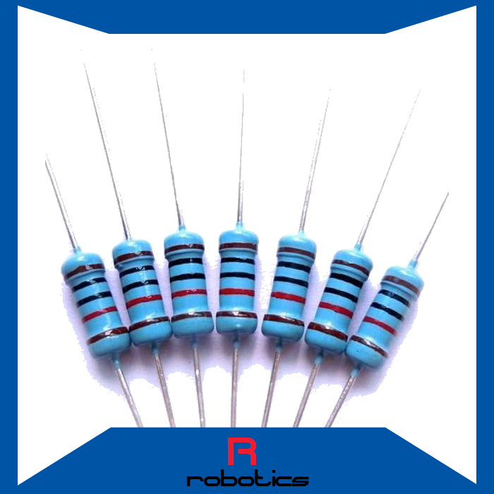 Resistor 1M Ohm 1000 Ohm 1/4 0.25 W 1% Metal Film