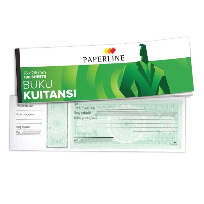 

Kuitansi Paperline 40 Mini / Kwitansi / Kuitansi Paperline Kecil KT 40 M