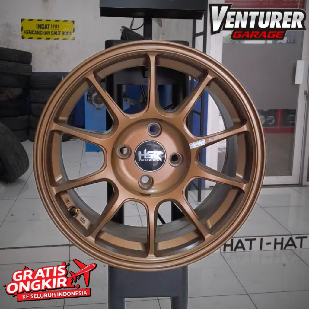 Velg mobil ring 15 ignis mirage brio mobilio pelek r15 hsr wheel
