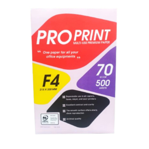

KERTAS HVS PROPRINT F4 70 GSM