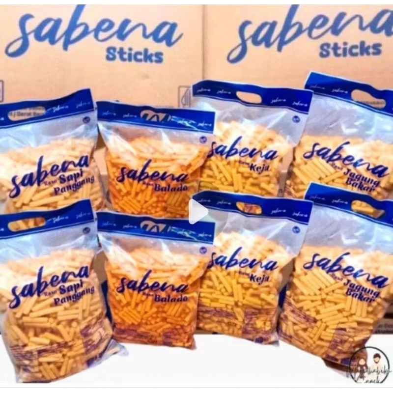 

TERMURAH !!! SABENA STICK SNACK ANEKA RASA 360g