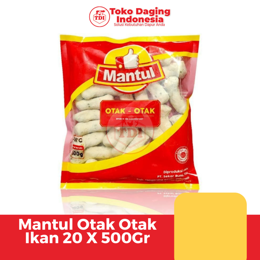 

Mantul Otak Otak Ikan 500Gr