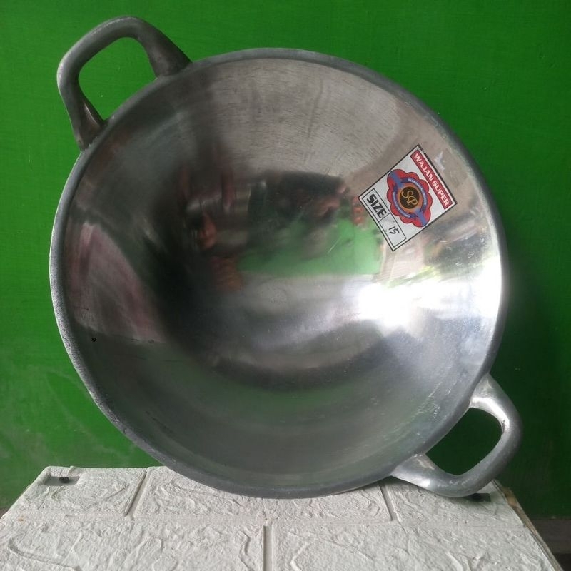 WAJAN COR ALMUNIUM SP BESAR TEBAL+WAJAN ANTI LENGKET.