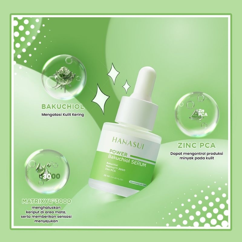 HANASUI Power Serum Bakuchiol