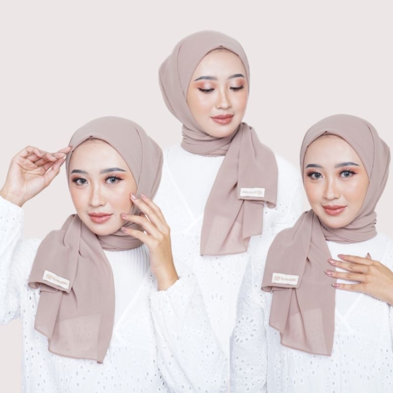 Syamilah - Hanum Pashmina Instan Inner Turki Ceruty Babydoll