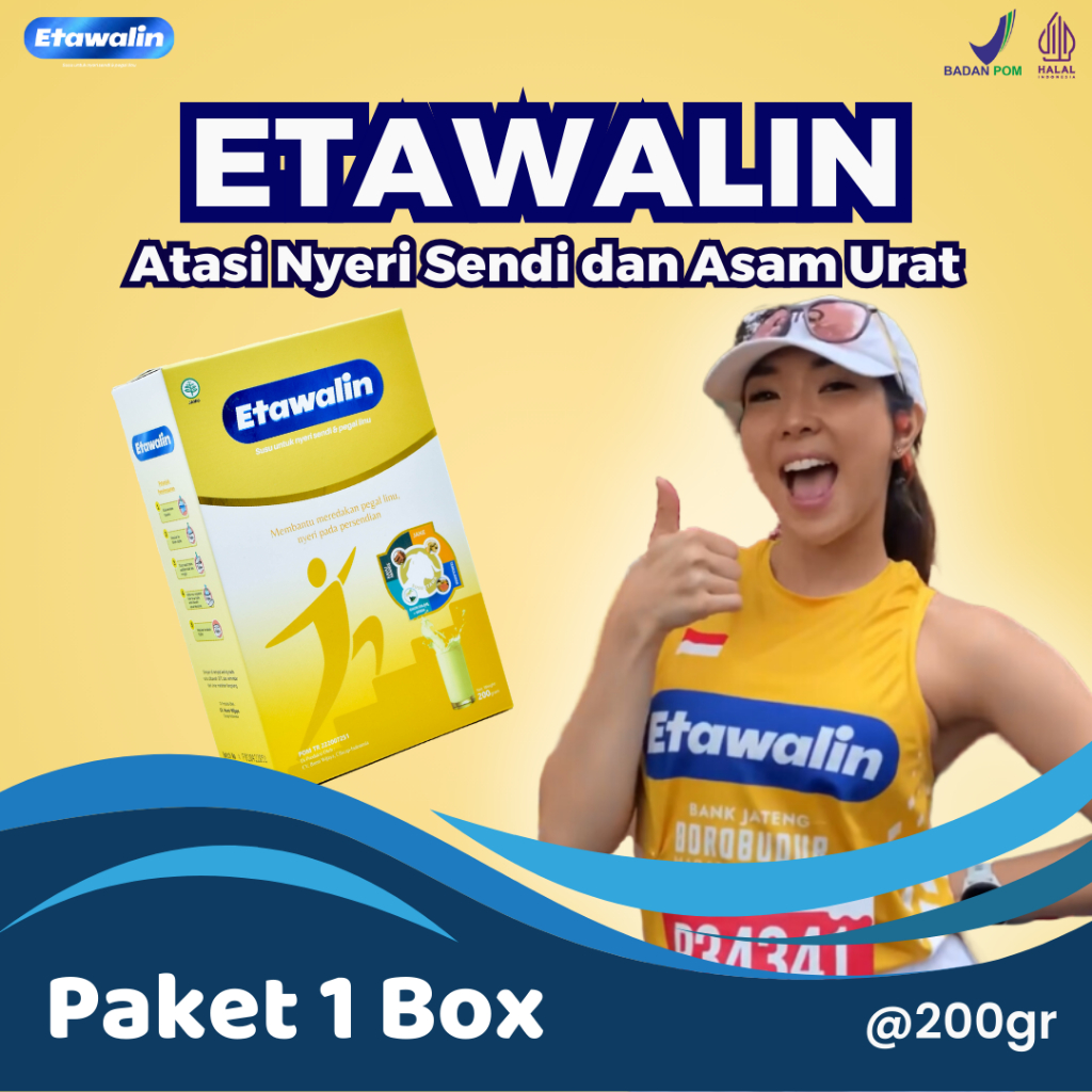 

Etawalin Susu Etawa Herbal Nyeri Tulang Sendi Original 1 Box