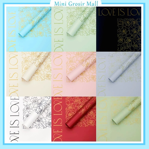 

Kertas Buket Motif Bunga Buket Bunga Flower Wrapping Kertas Bunga Flower Paper Cellophane KB6165