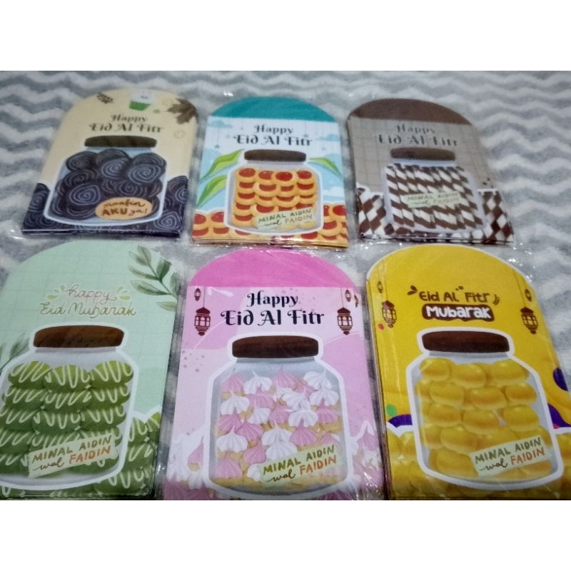 

Amplop Lebaran 2025 variasi kue kering random