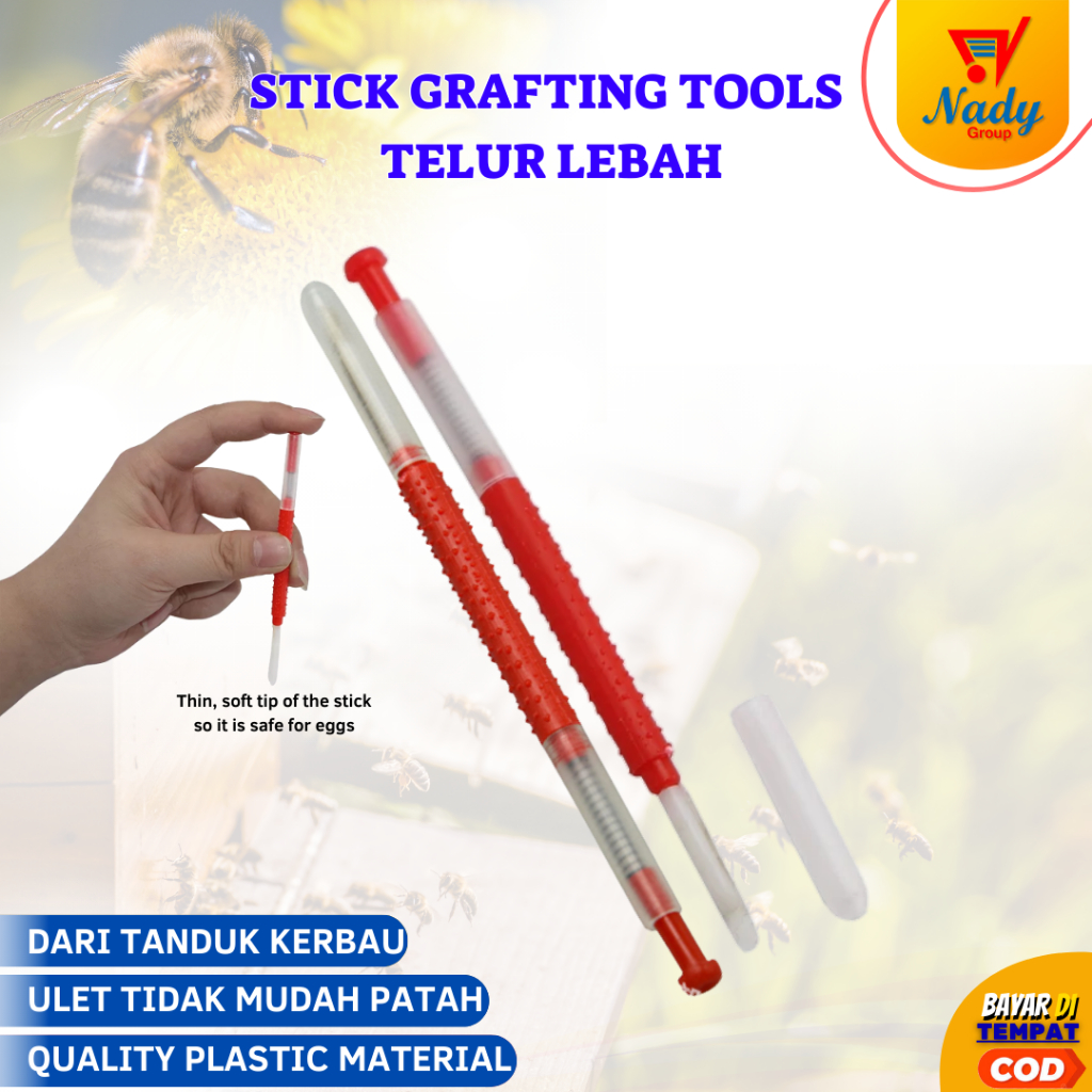 Stik Pengambilan Telur Lebah Melifera Cerana Alat Peternakan Lebah Alat Bantu Peternakan Lebah
