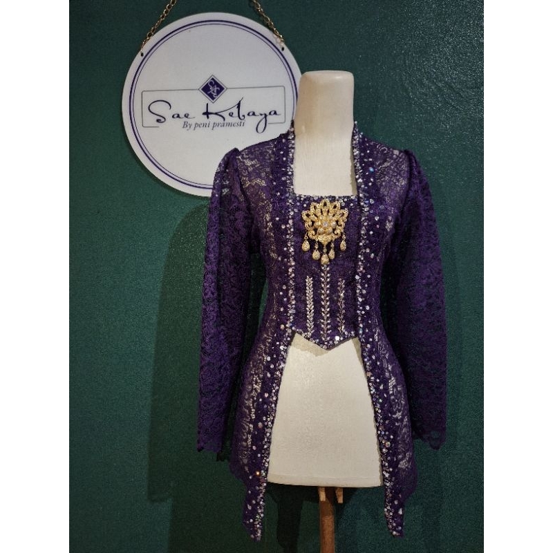 kebaya kutubaru payet