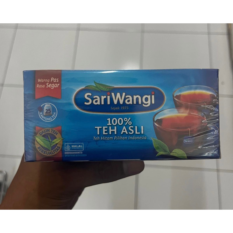 

TEH SARIWANGI CELUP ISI 25