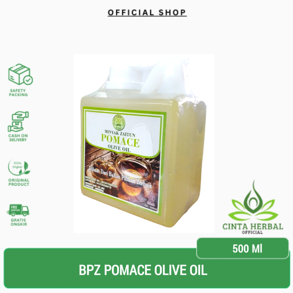 

BPZ Pomace | Minyak Zaitun Olive Oil 500 ml