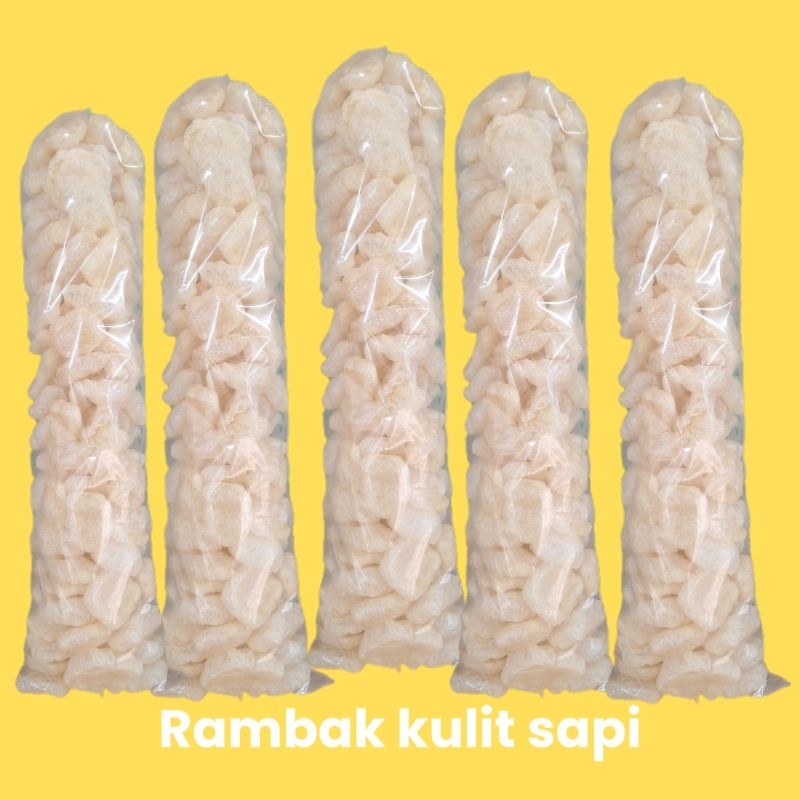 

krupuk kulit sapi asli