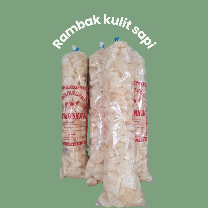 

krupuk kulit sapi asli