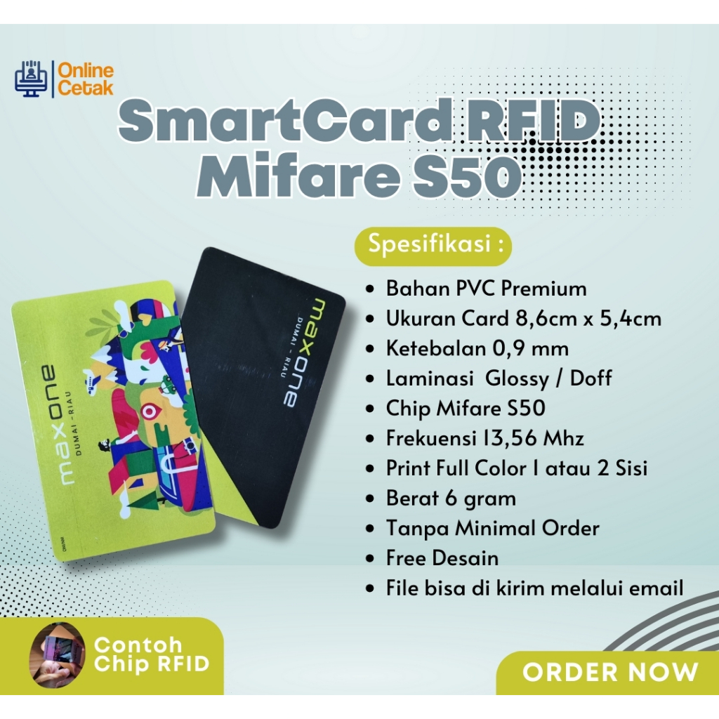

Cetak Kartu RFID MIFARE gate parking card/SMART CARD SYSTEM