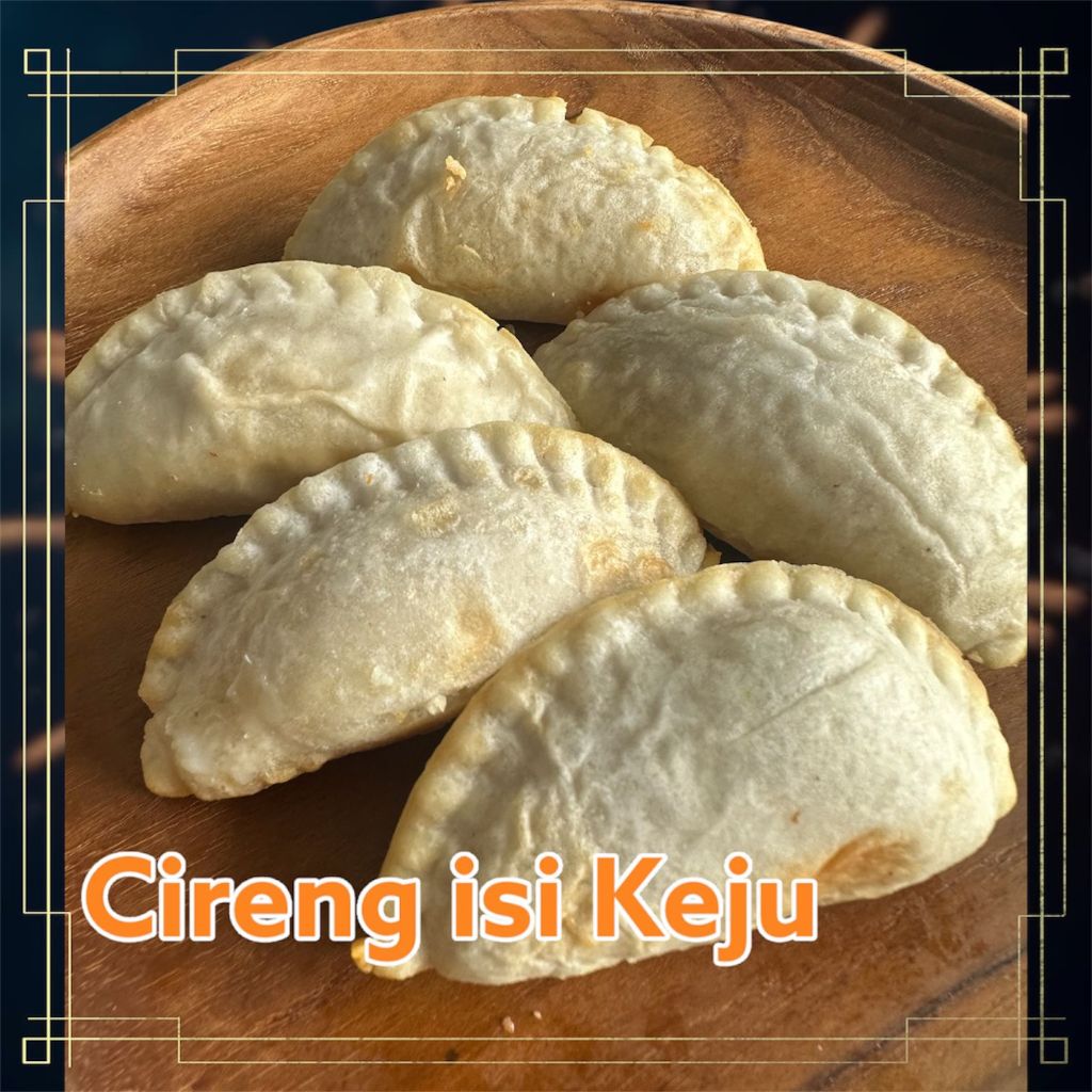 

CIRENG ISI KEJU UKURAN SEDANG ISI 5 PCS