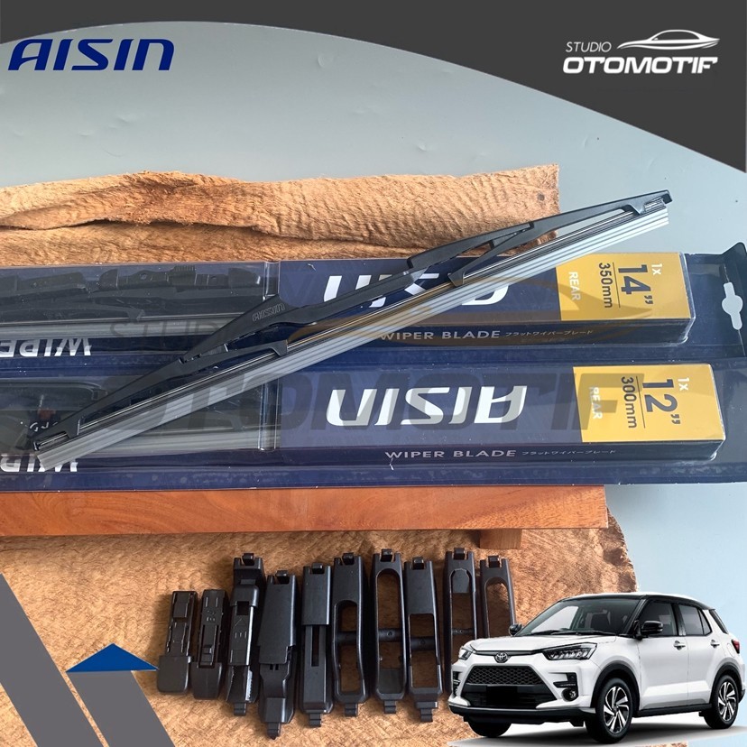 Wiper Belakang Raize Rocky AISIN Rear Wiper 12 Inch