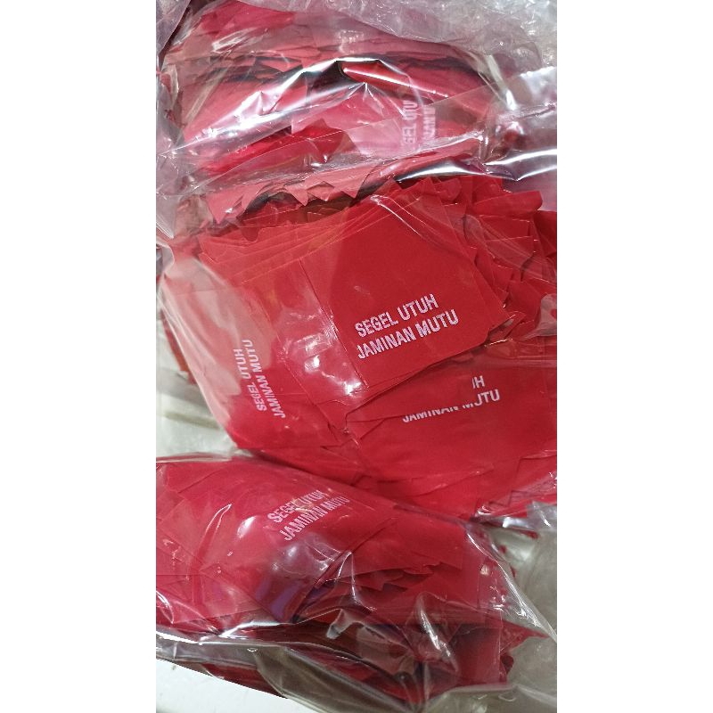 Segel tutup botol 55 x 35 aqua
