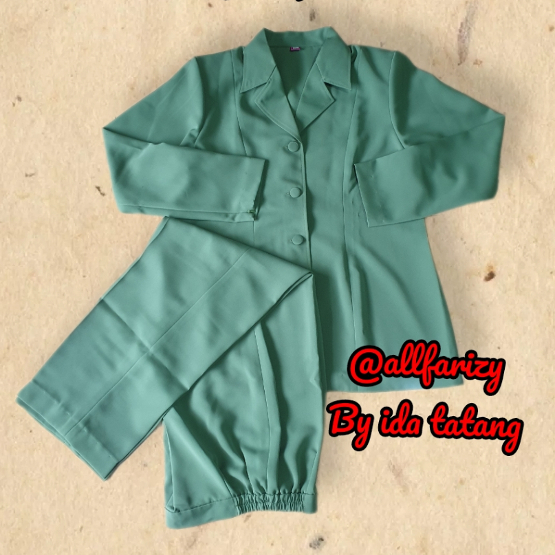Pakaian seragam satu stel PSL persit tipe bahan sritex
