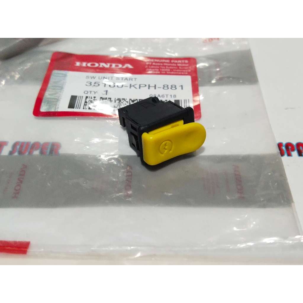 TOMBOL STATER KARISMA KPH, TOMBOL STATER MOTOR HONDA KHARISMA