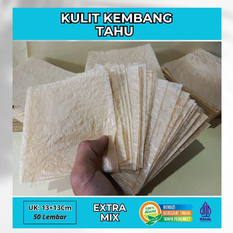 Kulit Kembang Tahu, UK 13×13 Cm || 50 Lb [HALAL]