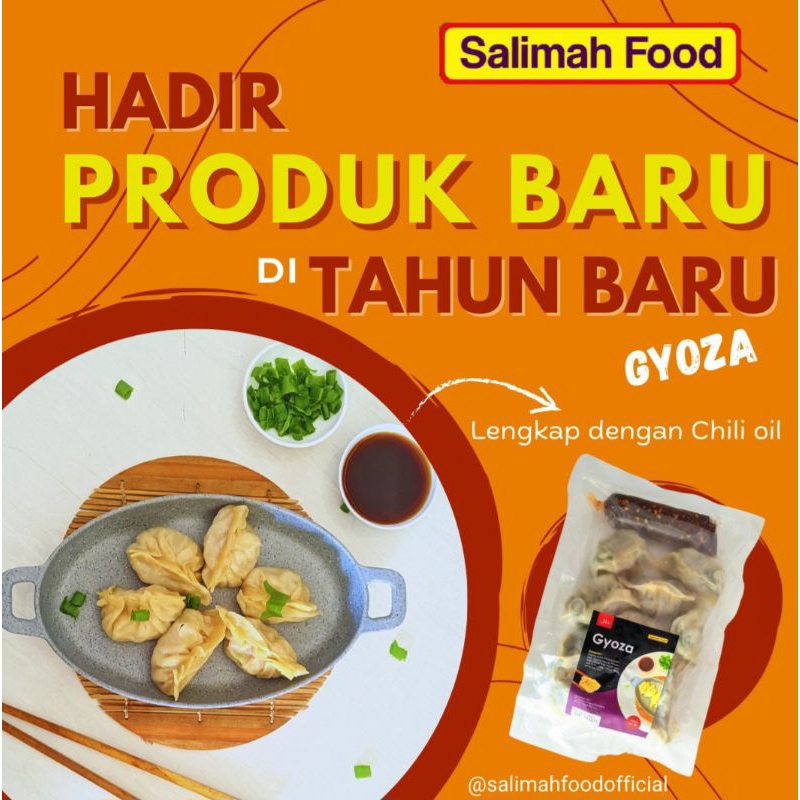 

Gyoza Salimah Food Isi 10 pcs 250 gram