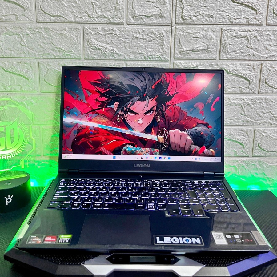 Lenovo Legion 5 Ryzen 7 RTX 3060 16 GB 512 GB SSD 100% sRGB Gaming Desain Laptop || Legion 5 Pro